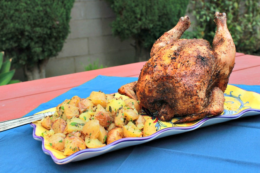 St. Lucifer Beer Can Chicken