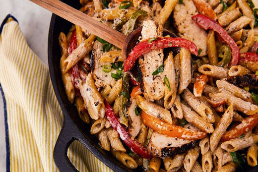 St. Lucifer Jerk Style Pasta - SAINT LUCIFER SPICE
