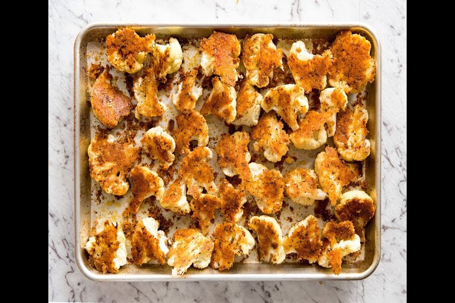St. Lucifer Roasted Parmesan Cauliflower