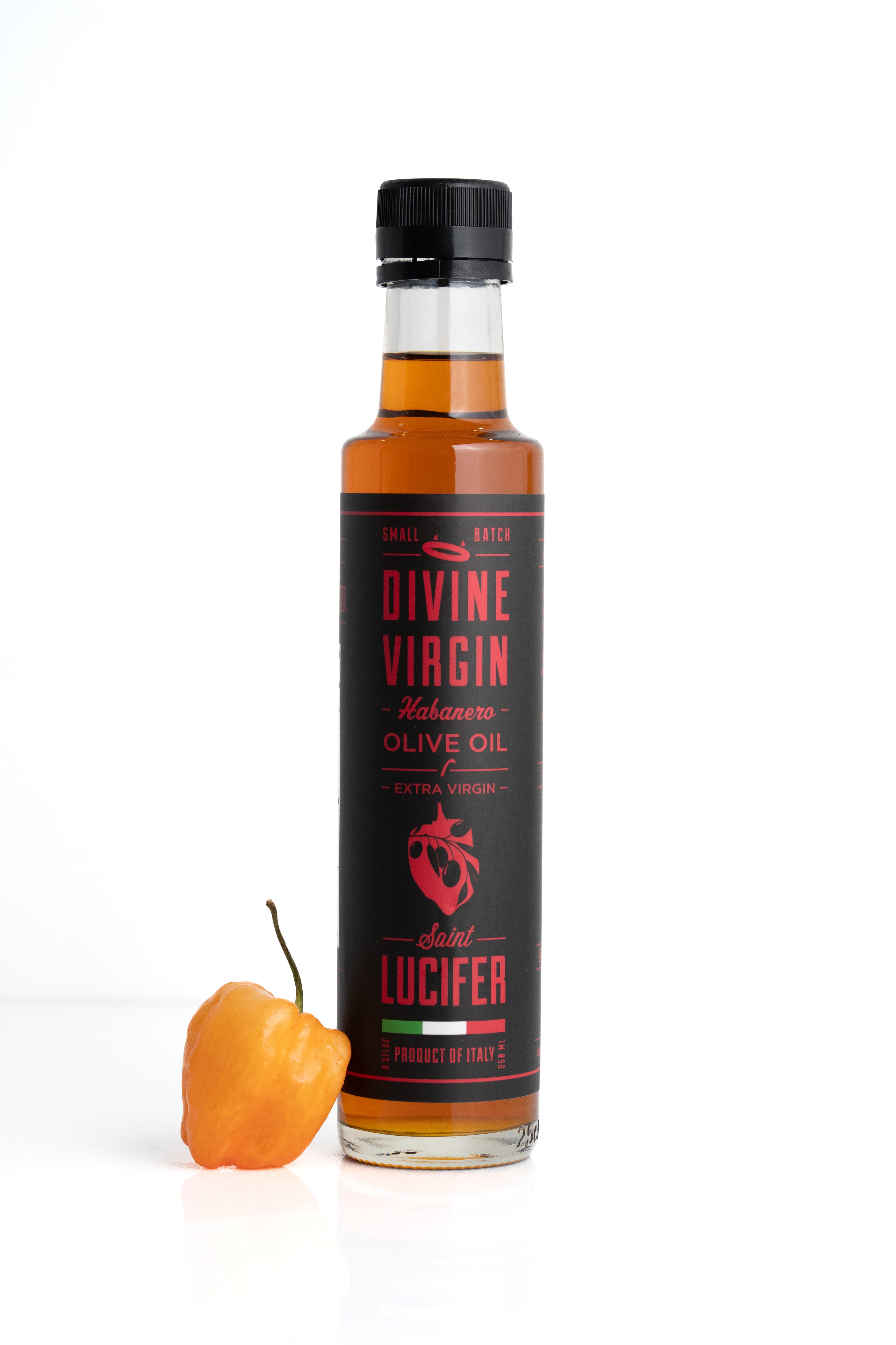 Habanero Infused Extra Virgin Olive Oil - Product of Italy