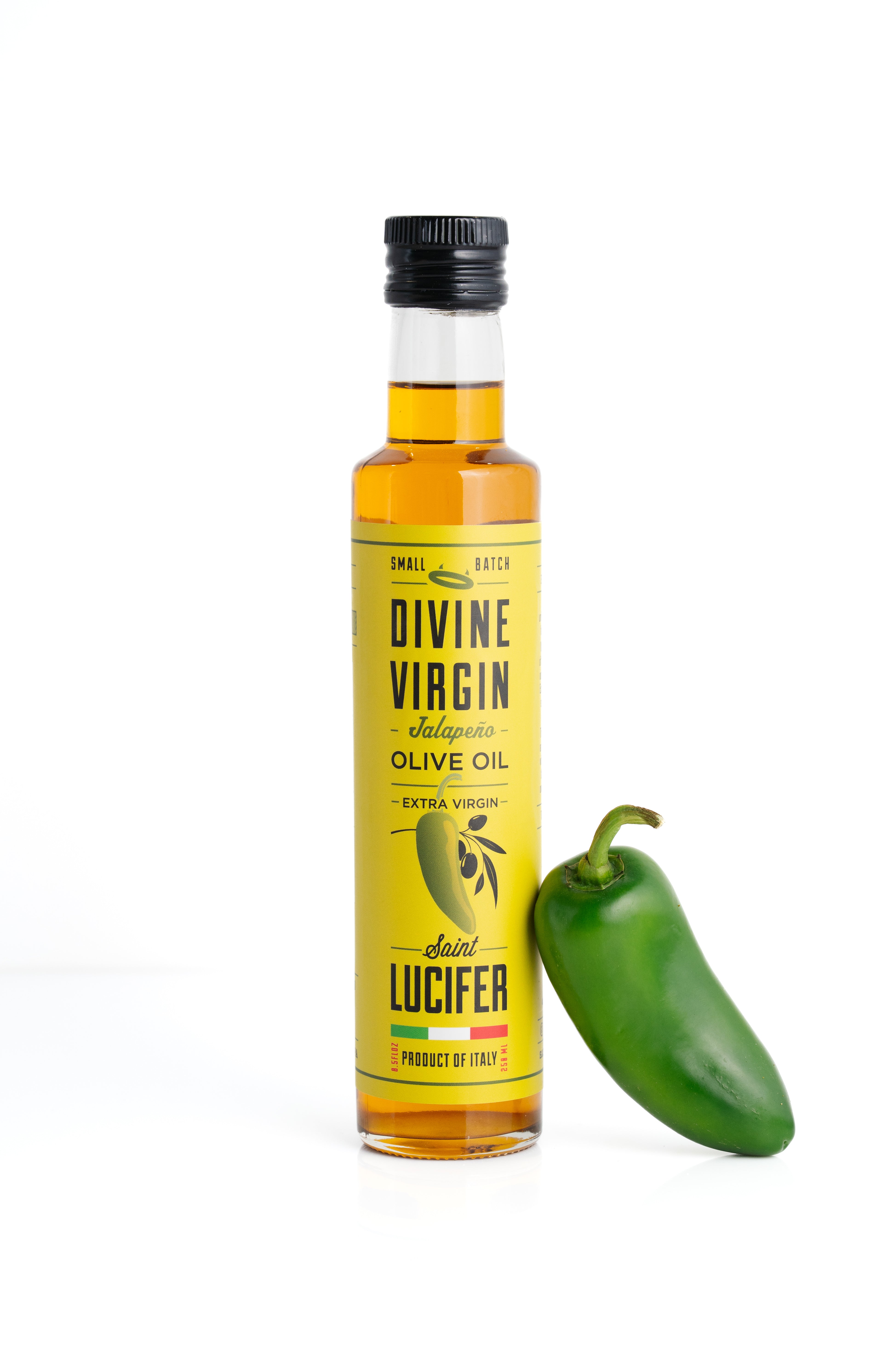 Jalapeno Infused Extra Virgin Olive Oil - Product of Italy – SAINT