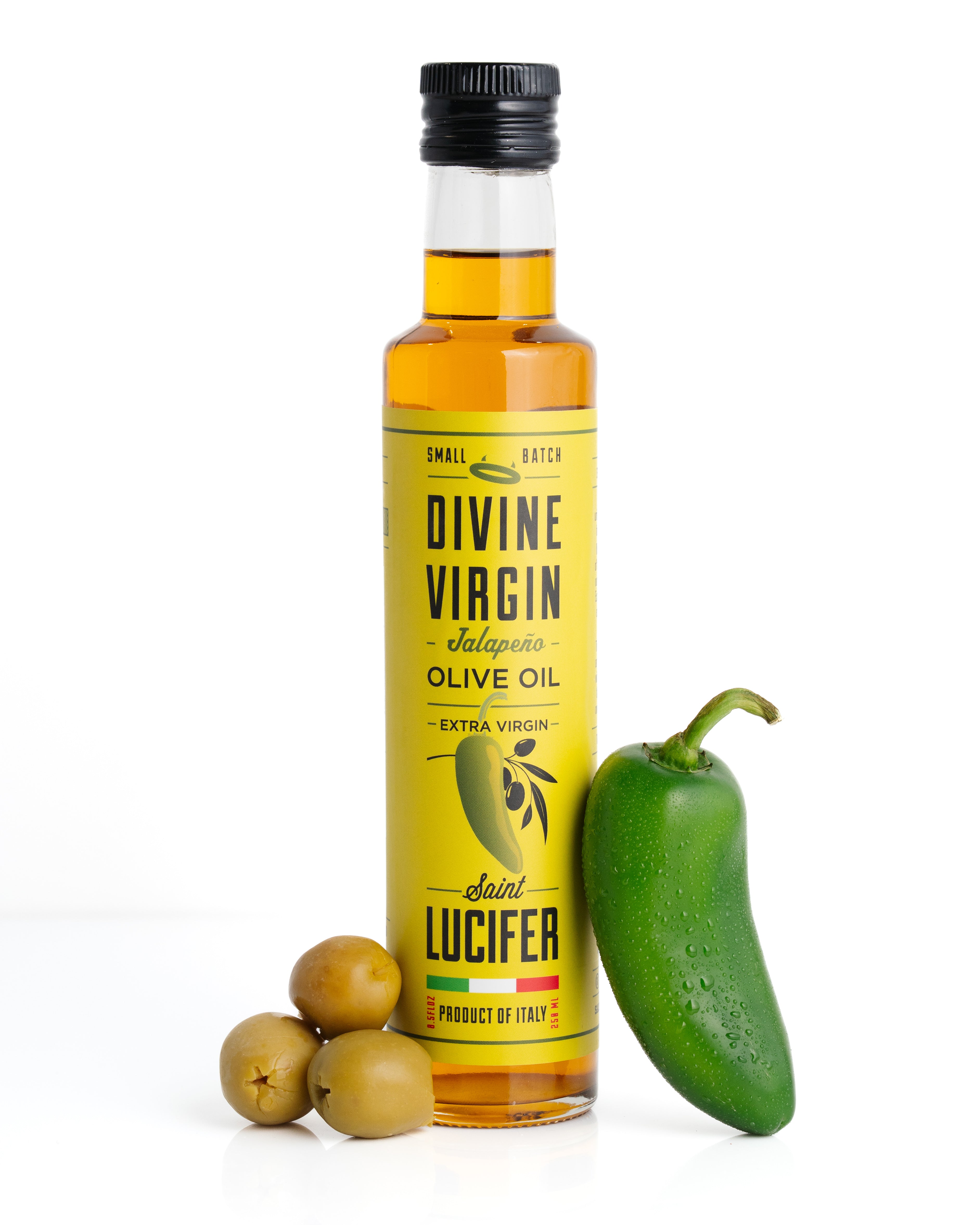 Jalapeno Infused Extra Virgin Olive Oil - Product of Italy – SAINT