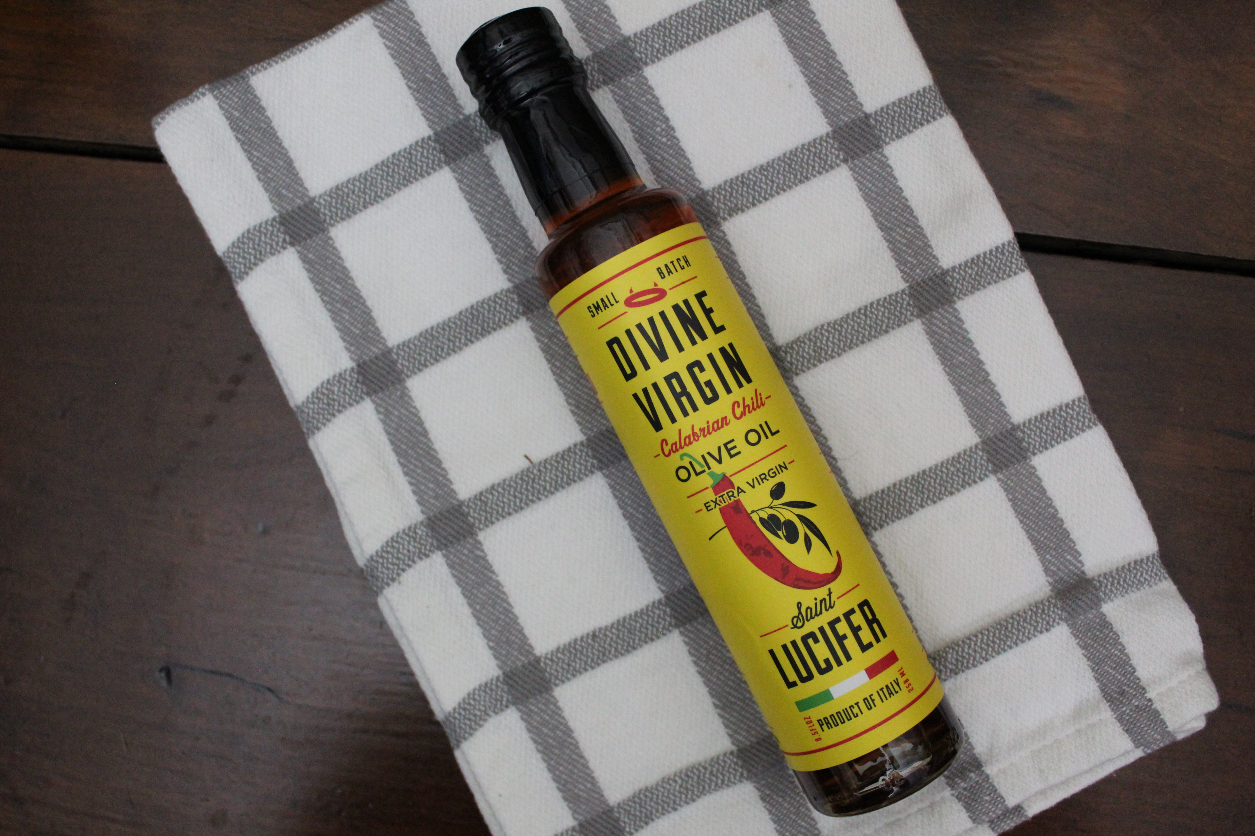 Calabrian Chili Infused Extra Virgin Olive Oil - Product of Italy