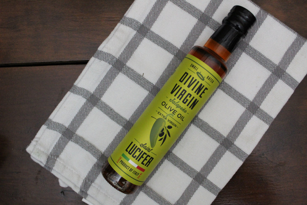 Jalapeno Infused Extra Virgin Olive Oil - Product of Italy
