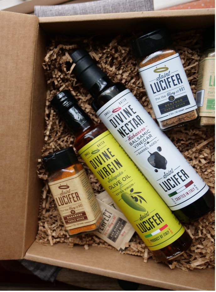 The Jalapeno EVOO w/ Balsamic & Spice Gift Box