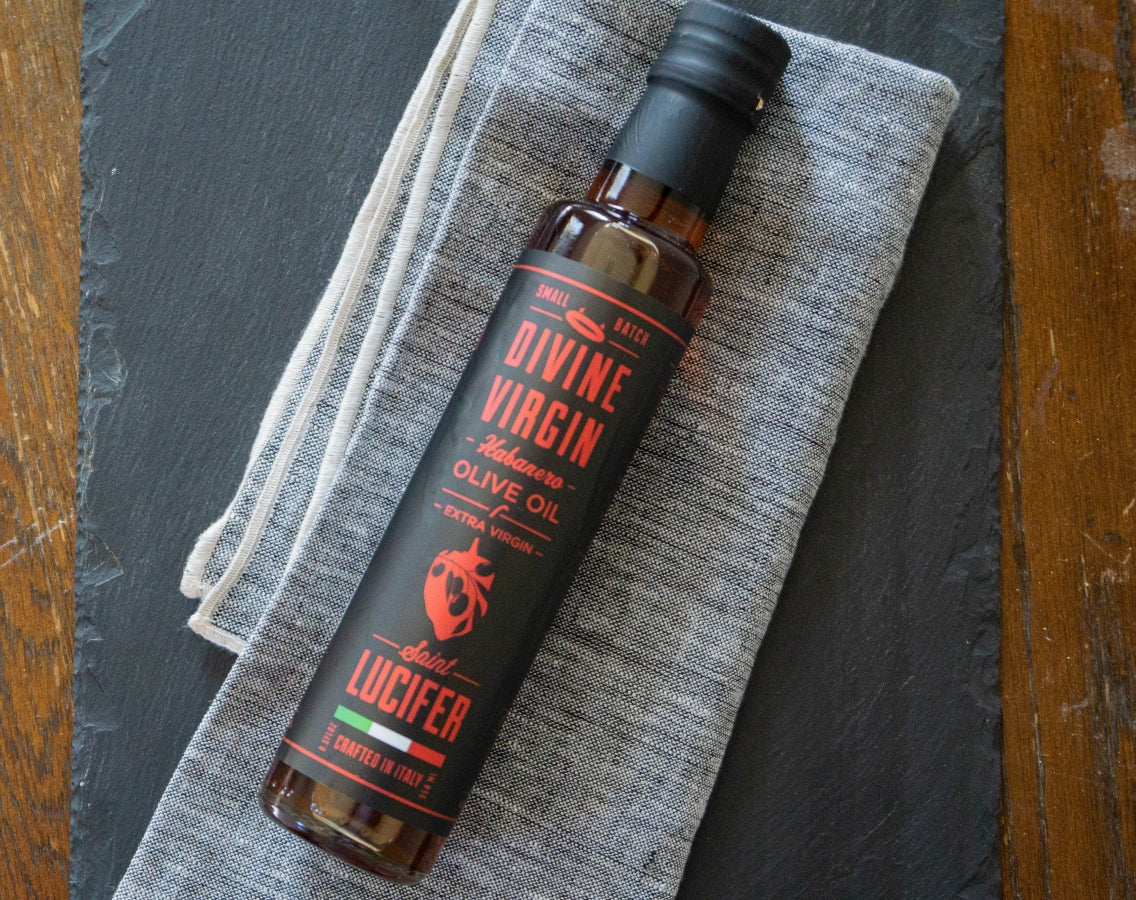 Habanero Infused Extra Virgin Olive Oil - Product of Italy